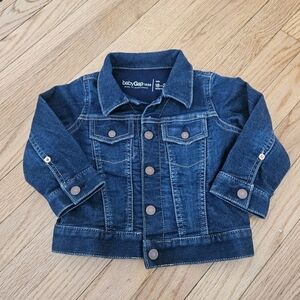 Baby Gap Dark Wash Denim Jacket Size 18-24 Months